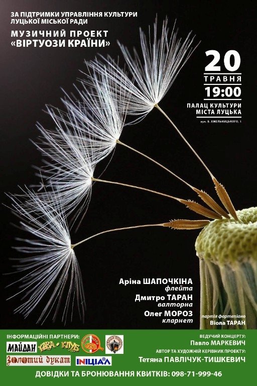 До Луцька їдуть музиканти-віртуози